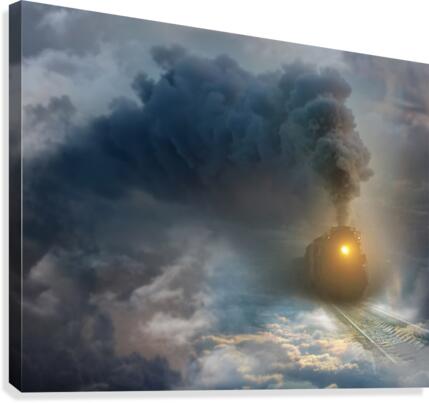 The clouds Canvas Print