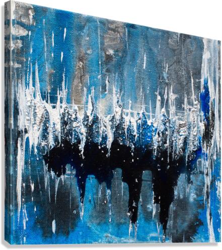 Blurred Canvas Print