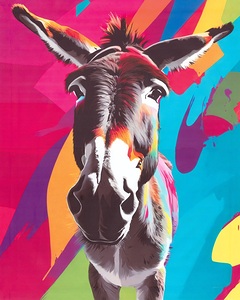 Pop Art Donkey