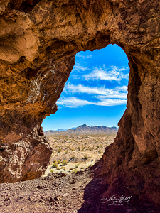 Eye of the Needle Mohave Desert