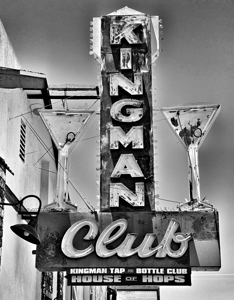 Kingman Club fine art B & W
