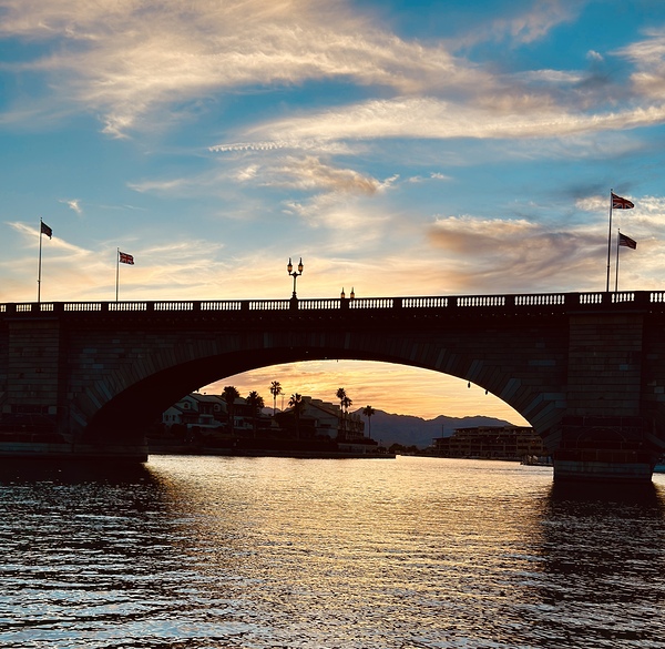 London Bridge Sundown Print