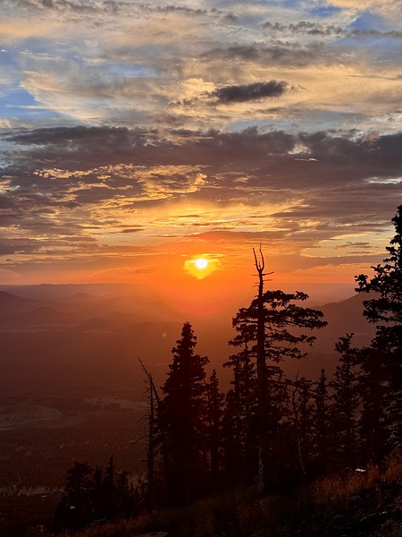 Sunset at Snowbowl -2