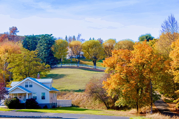 Autumn Estate by Leslie Affeldt Photography