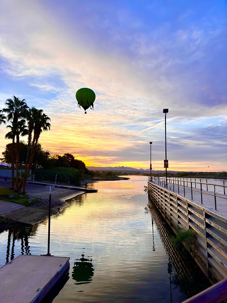 Sunrise over Bullhead City
