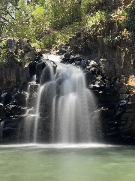 Lower Falls Twin Falls Maui Hawaii Print