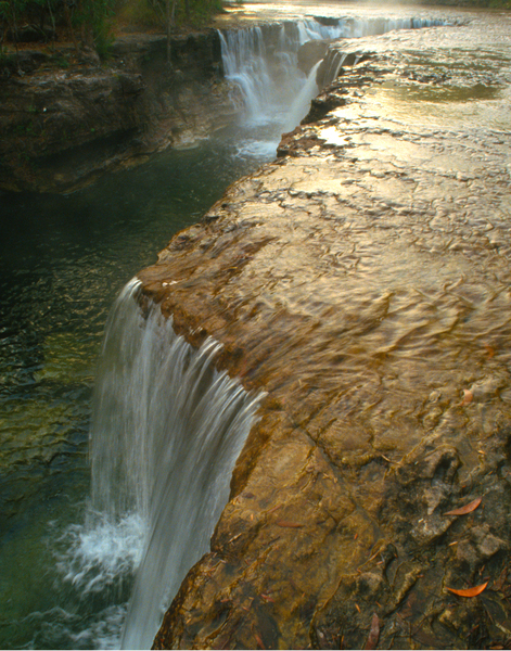 Australia Eliot Falls Vert 11 14 by Bruce W Smith