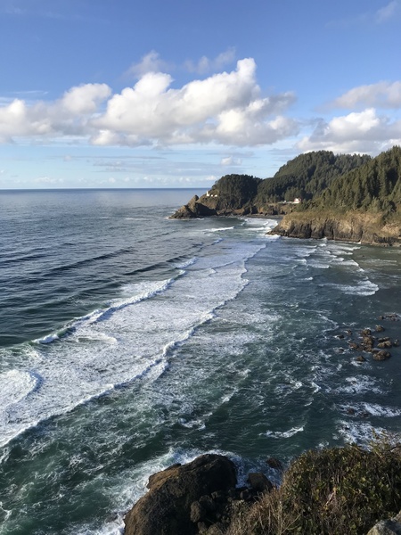 Oregon Coast Heceta Head Lighthouse by Bruce W Smith