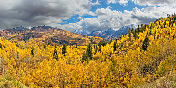 McClure Pass  CO - Panorama by T Rx Photography