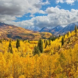 McClure Pass  CO - Panorama