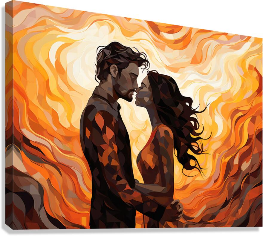 pharcry. the couple is looking at each other and  1707829186.6576 Canvas Print