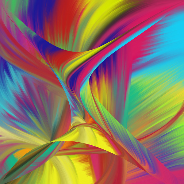 Color Fusion Fantasy Print