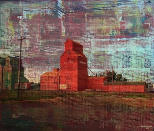 Red Grain Elevator-Nanton