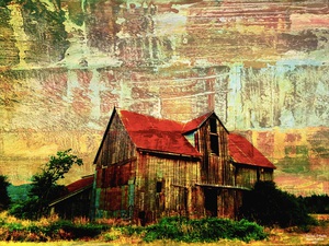 Red Roof Rusted  1