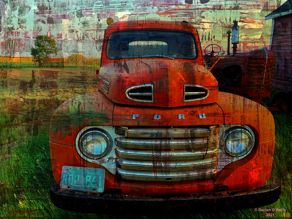 Old Rusty Truck by Declan O Reilly
