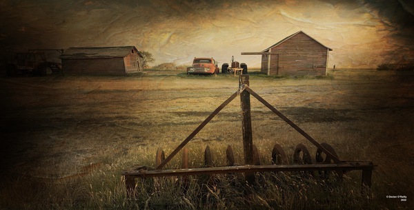 Poverty Flats Wide Vignette by Declan O Reilly