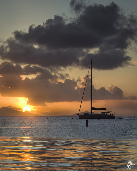 Solo Sunset - CGB  Print