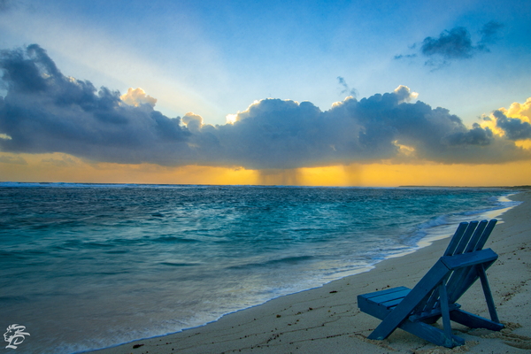 Blue Chair by Rob Lyons