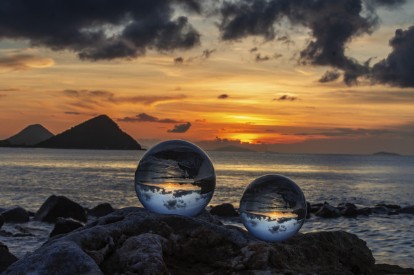 Crystal Ball Sunset  Print