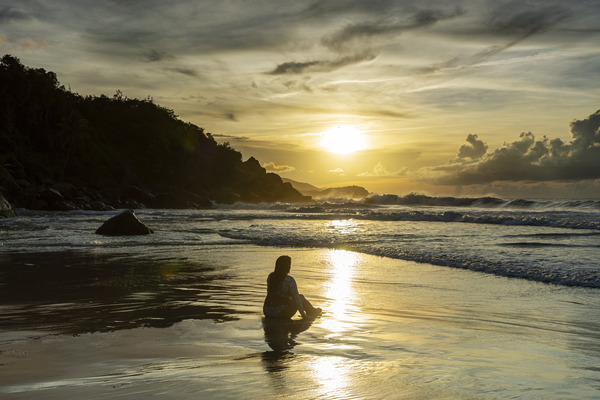 End of a Beautiful Day  Print