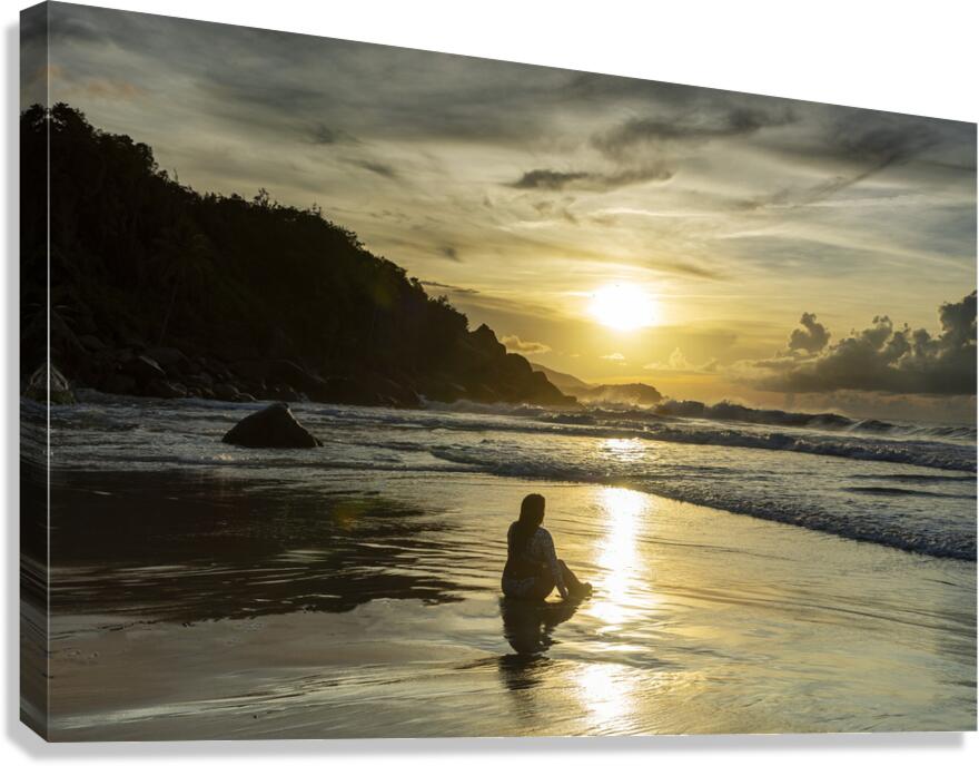End of a Beautiful Day  Canvas Print