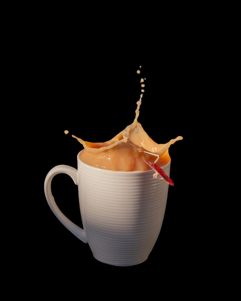 Tea Splash Print