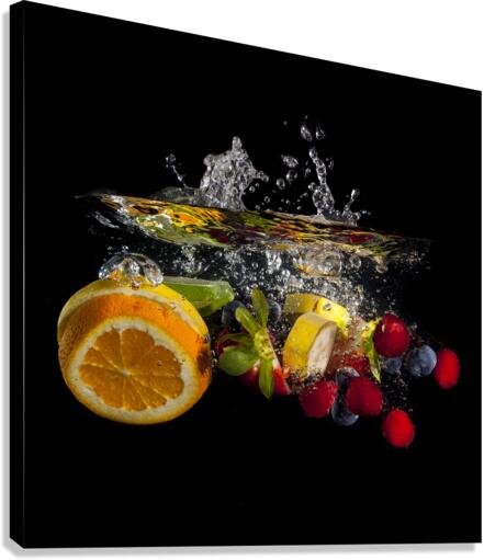 Fruit Splash 2 Canvas Print