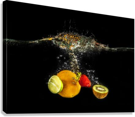 Fruit Splash 3 Canvas Print