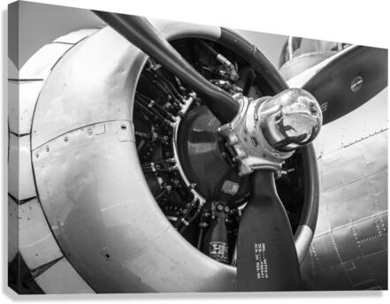 B-17 Engine Canvas Print
