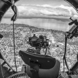 B-17 over Seattle