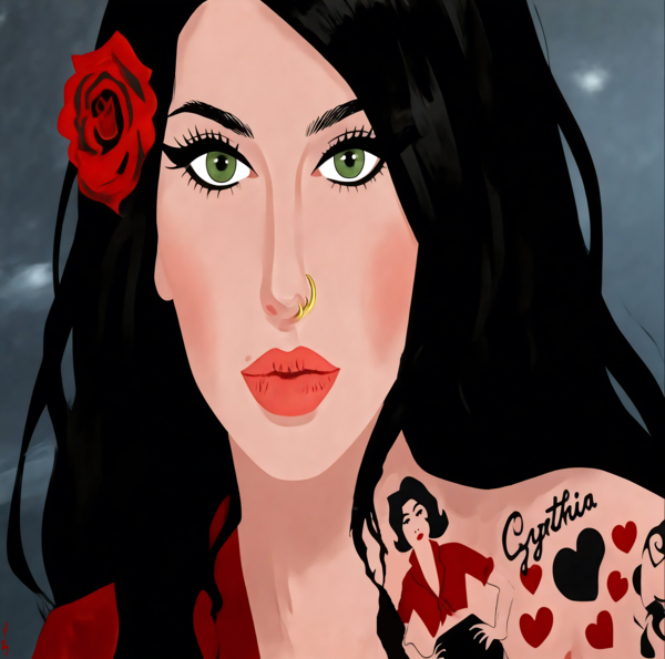 RED ROSE GIRL by JLeg