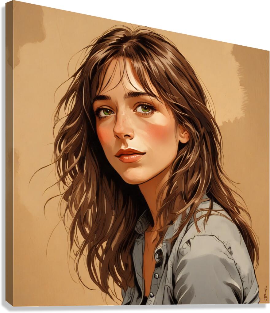 CHARMING ONE Canvas Print
