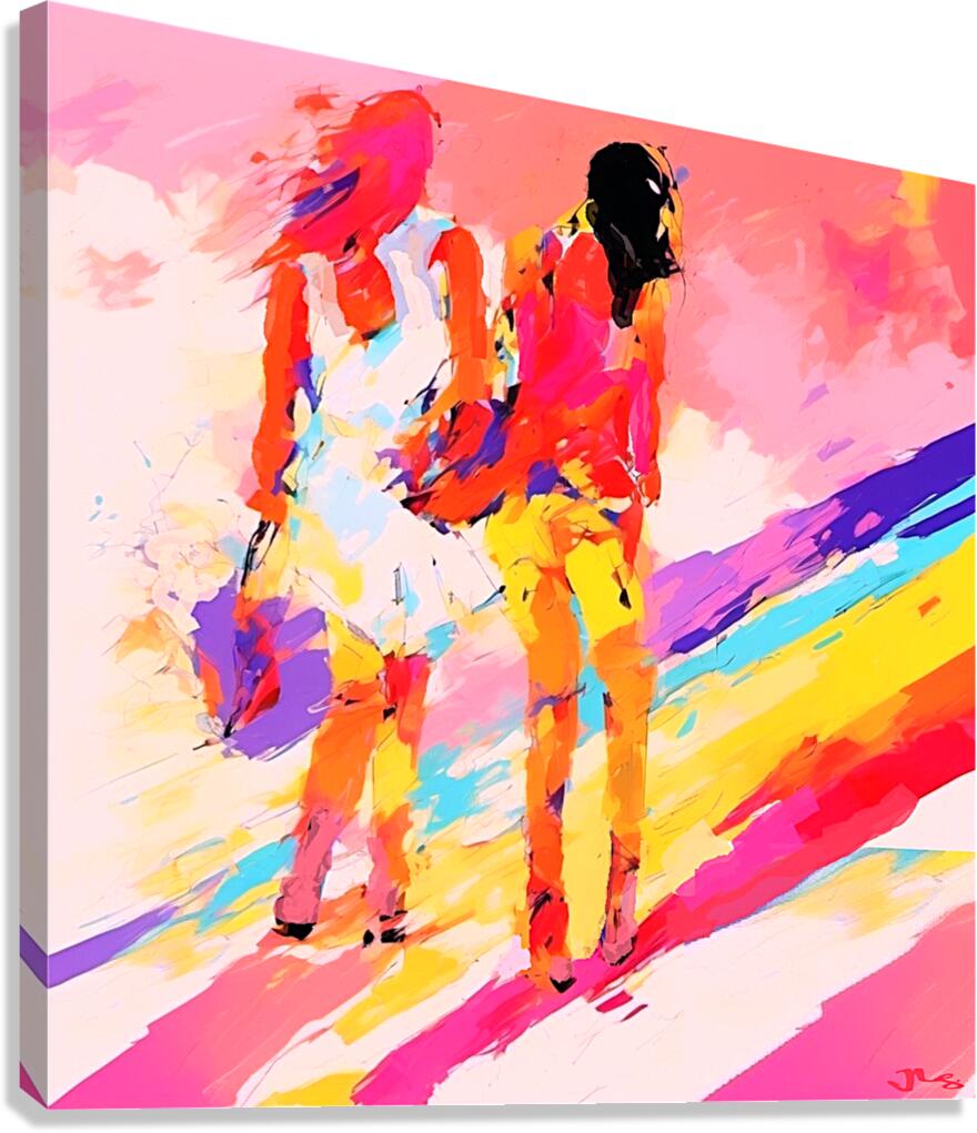 RAINBOWROAD Canvas Print