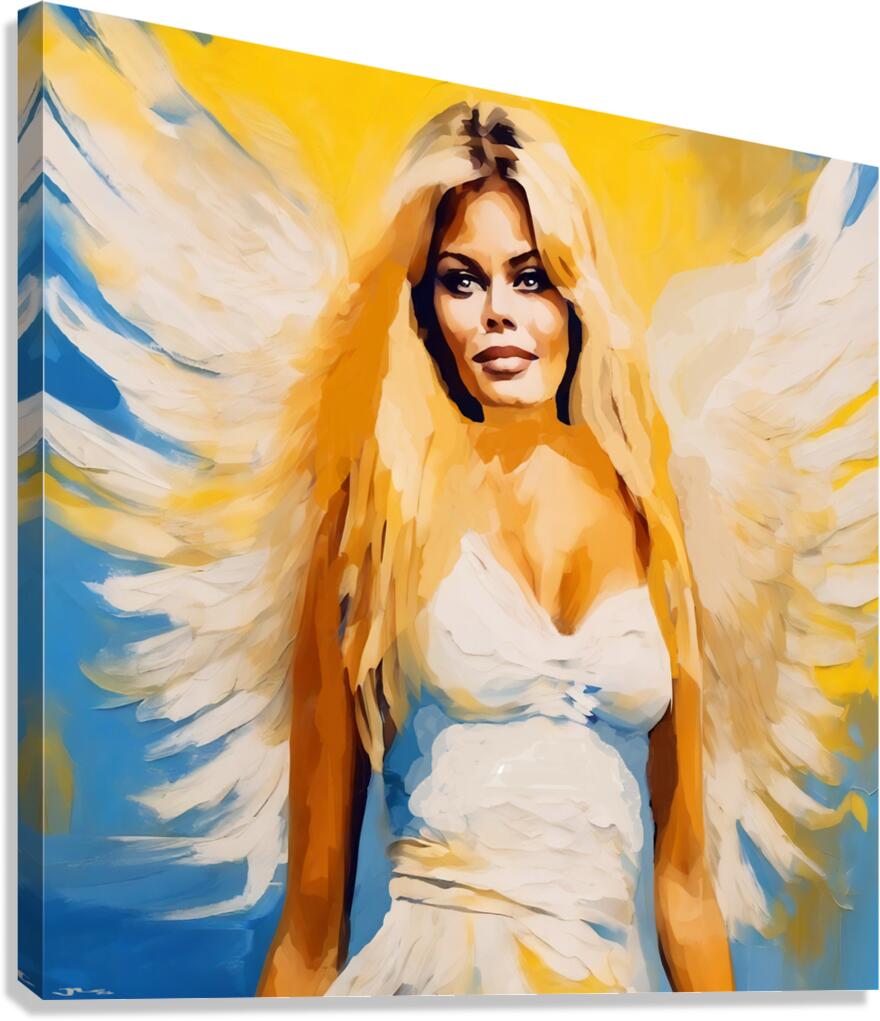 BB ANGEL Canvas Print