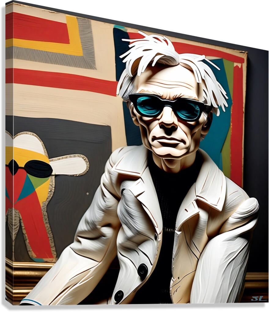 WARHOL DOLL Canvas Print
