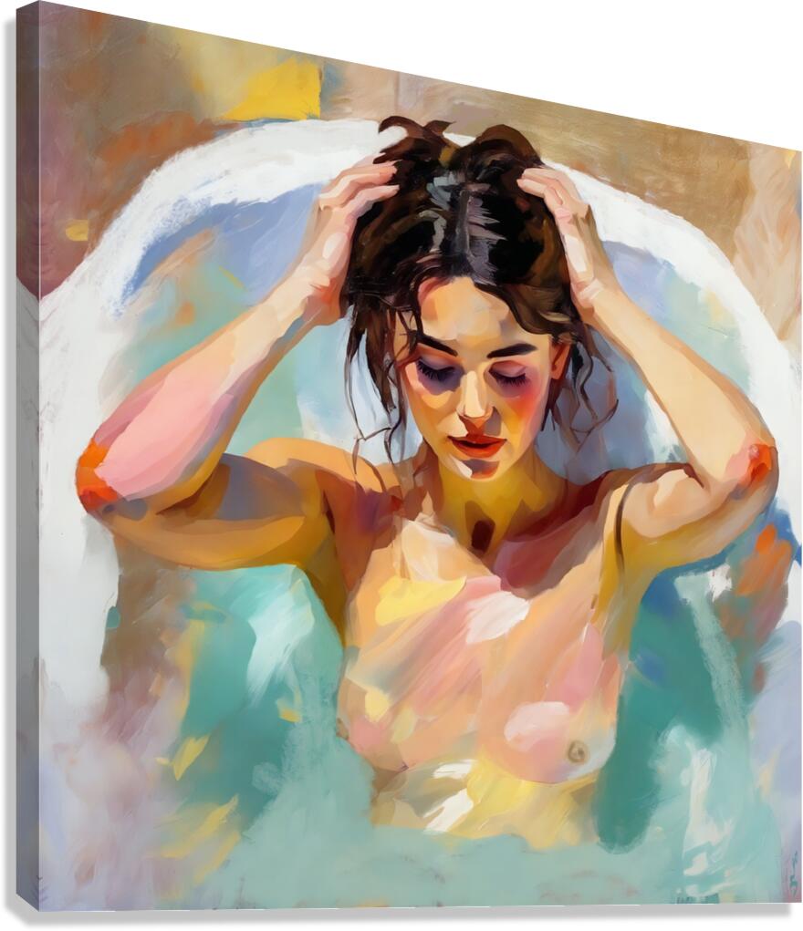 THE TUB Canvas Print