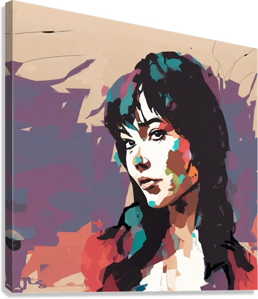 ANNA KARINA Canvas Print