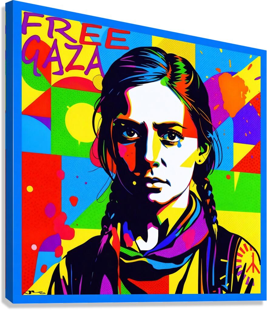 POP GRETTA Canvas Print