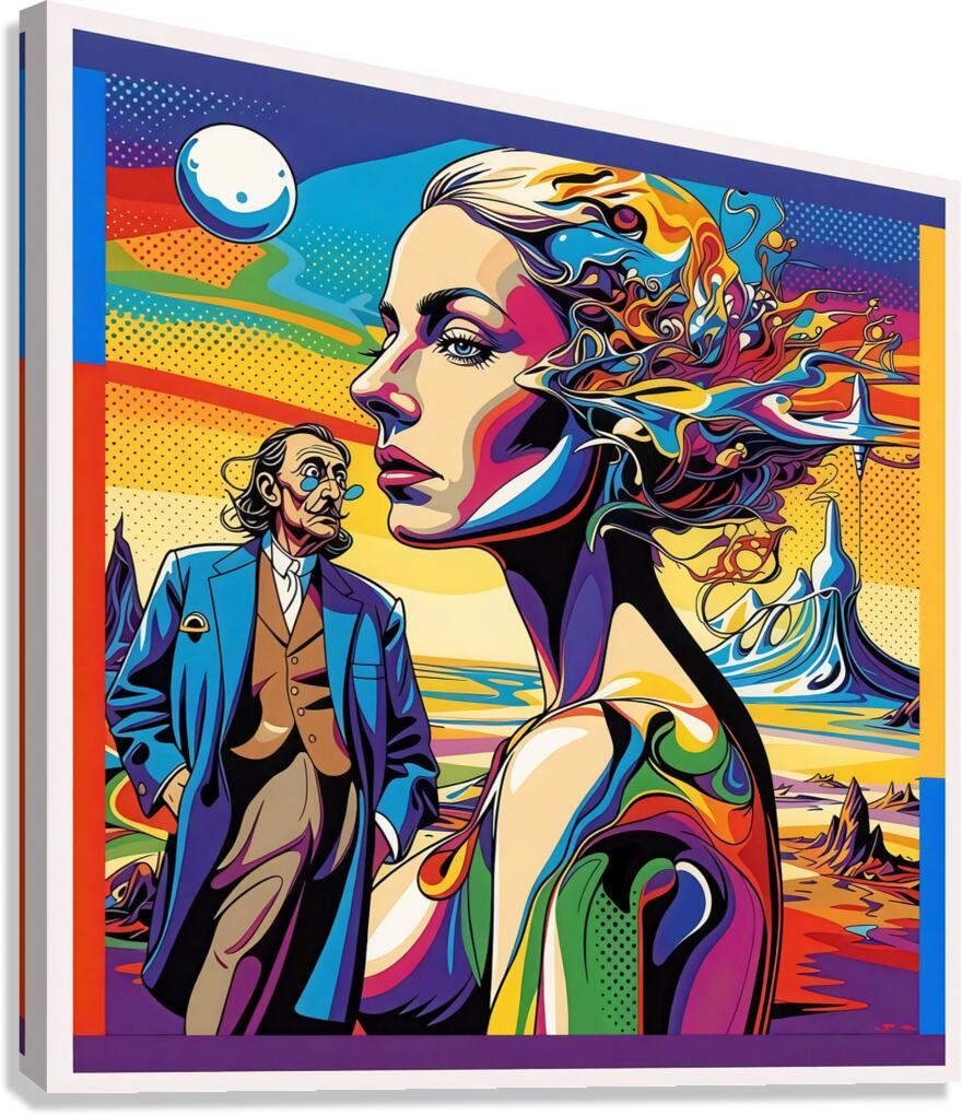 POP DALI Canvas Print