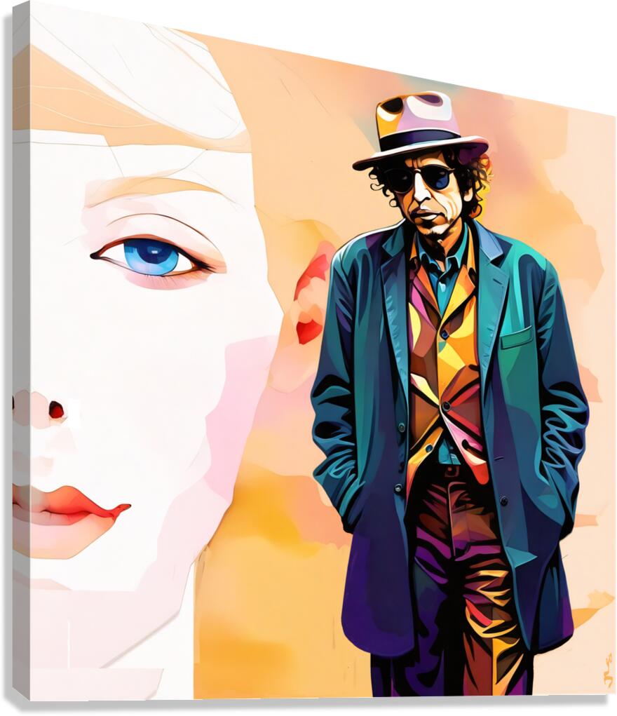LOVE BOB Canvas Print