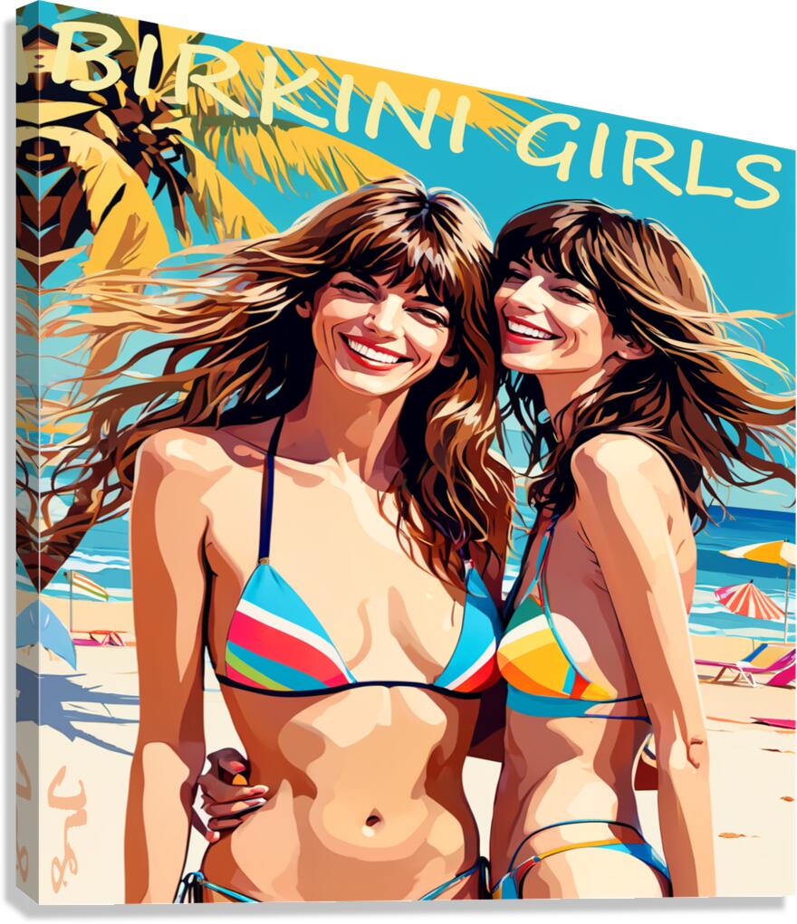 BIRKINI Canvas Print