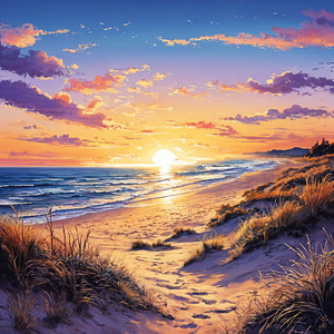 A Perfect Summer Beach Day