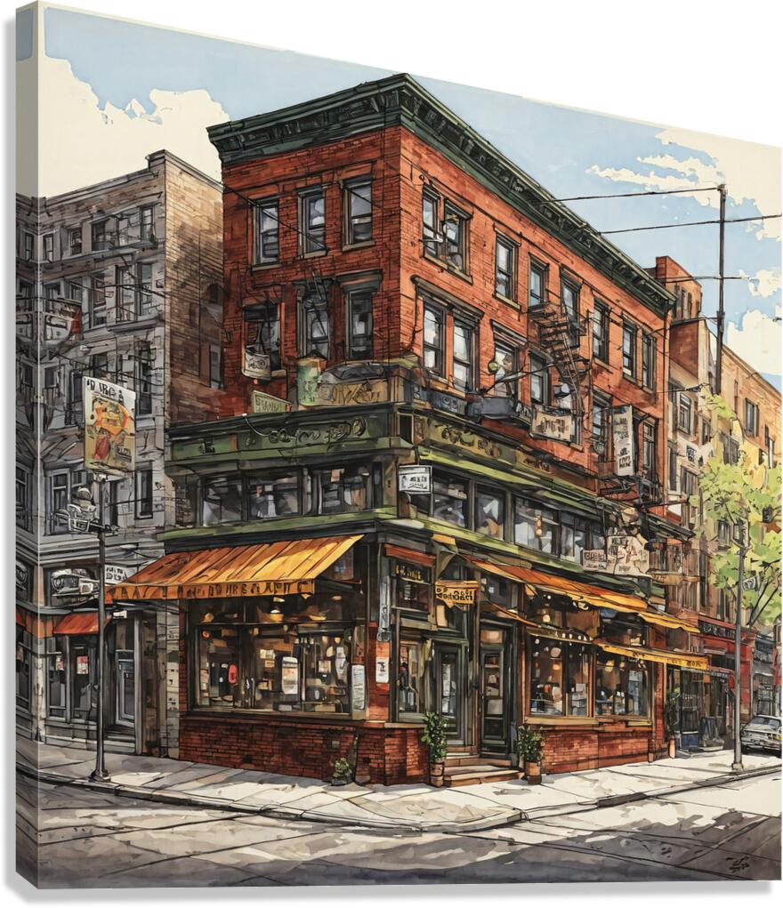 Urban Harmony Canvas Print
