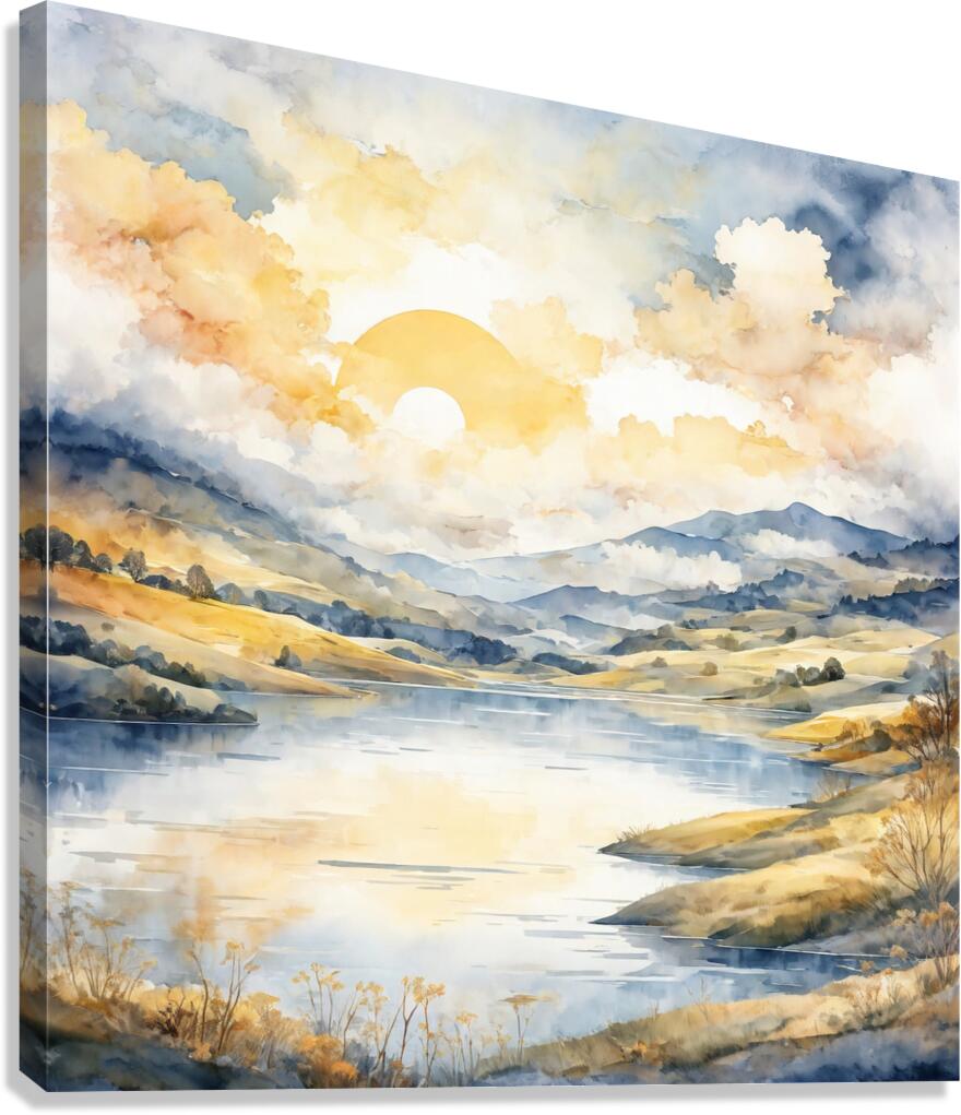 A Tranquil World Canvas Print