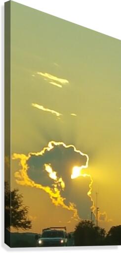 Glowing Sky Canvas Print