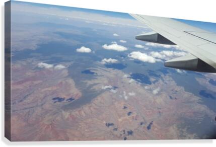 Airplane Trip Canvas Print