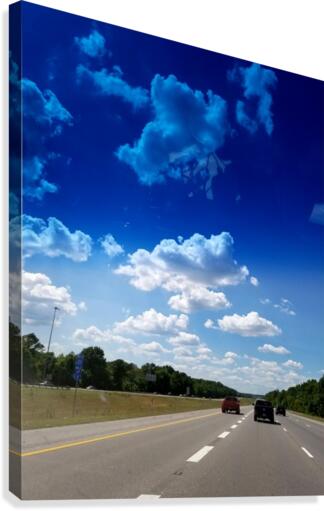 Multi colored Sky Canvas Print