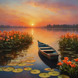 Lakeside Sunset  3