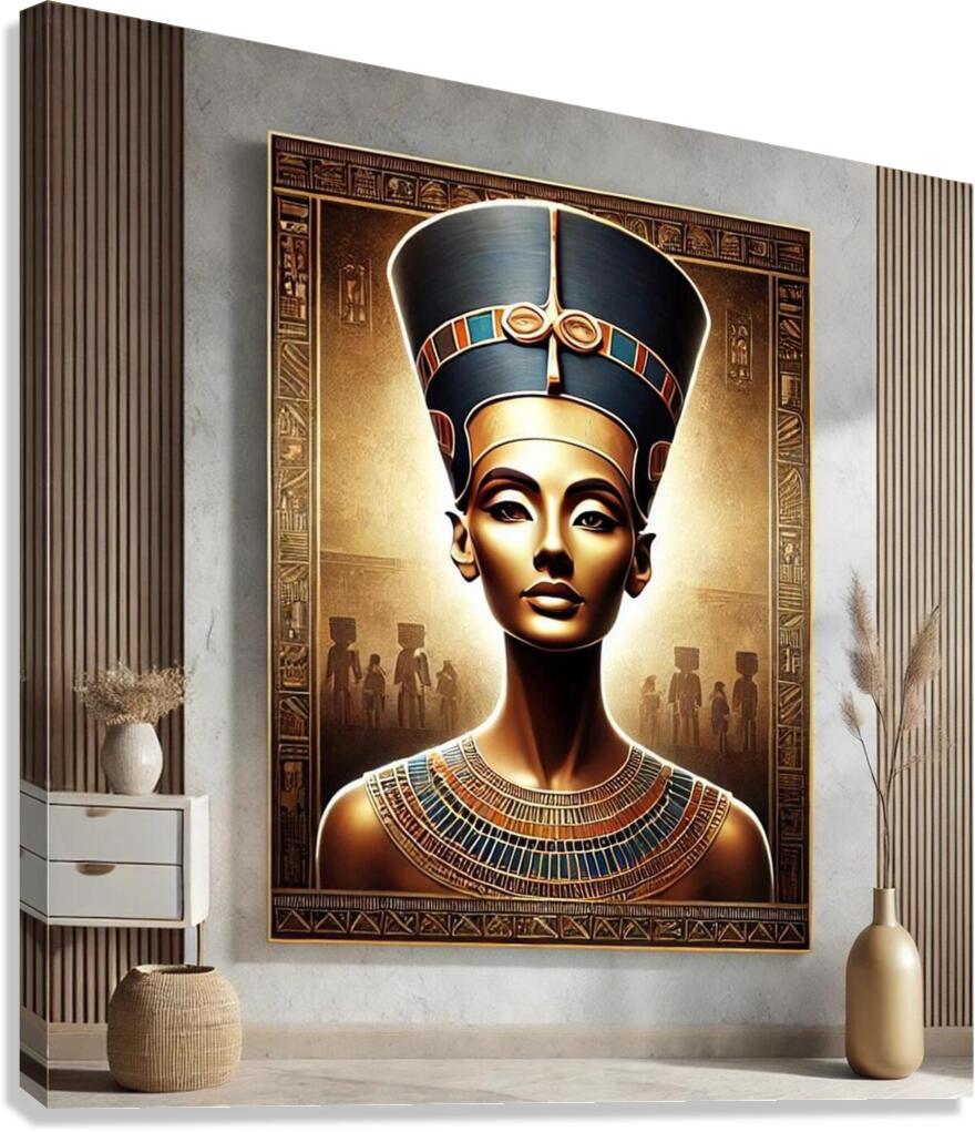 Nefertiti Wall Art Canvas Print
