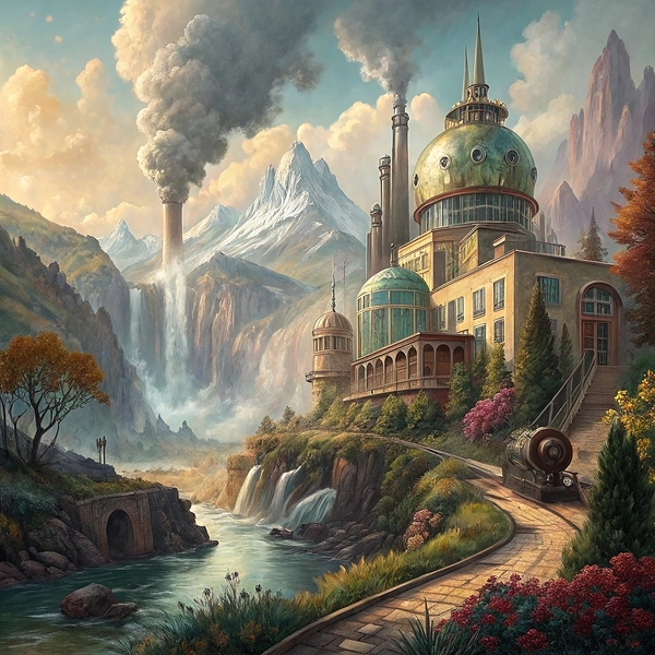 Floral Factories Print